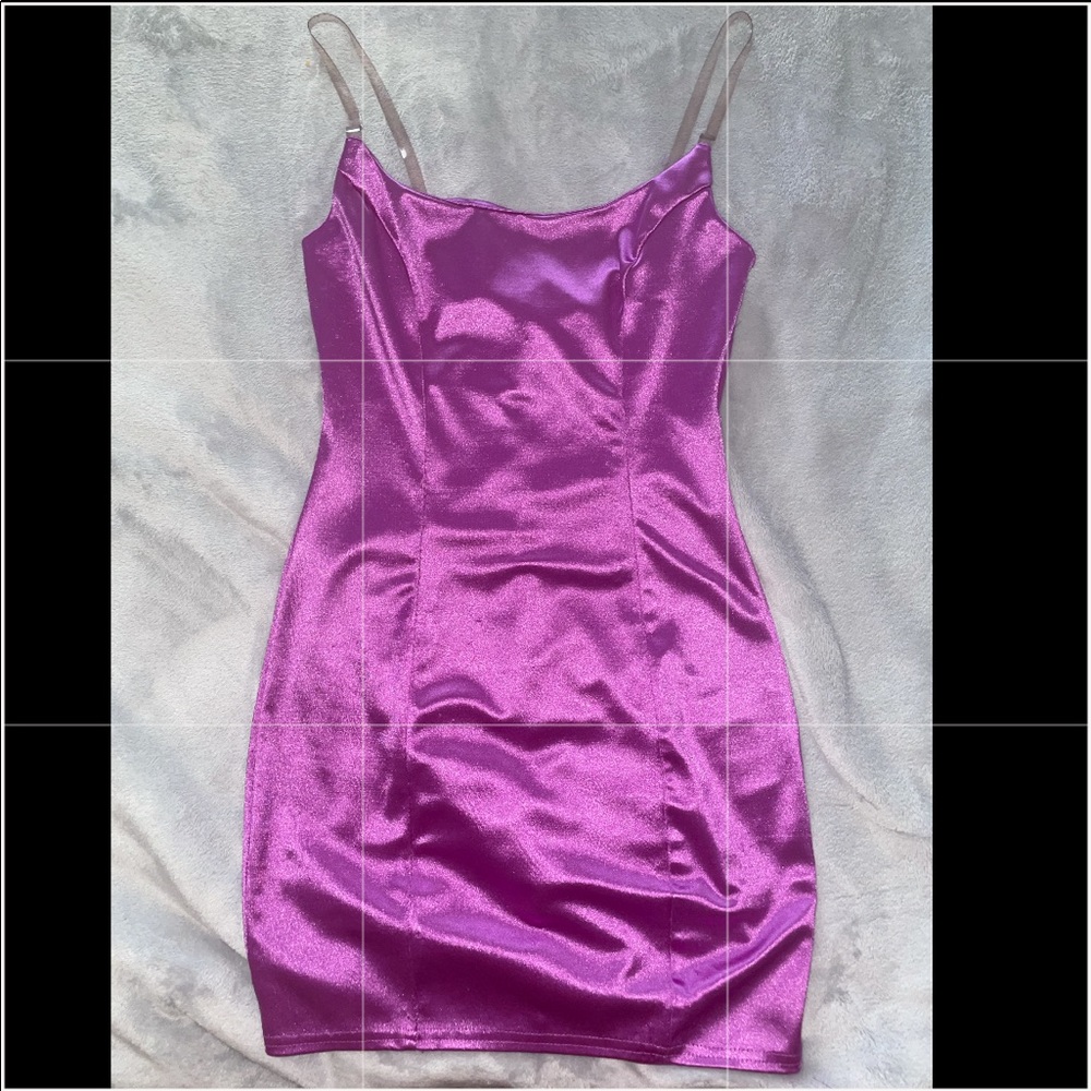 Sexy bodycon dress with invisible straps worn once perfect condition